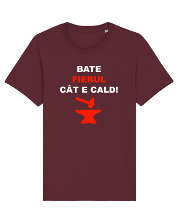 BATE FIERUL CAT E CALD Burgundy