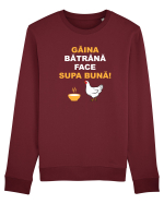 GAINA BATRANA FACE SUPA BUNA Bluză mânecă lungă Unisex Rise
