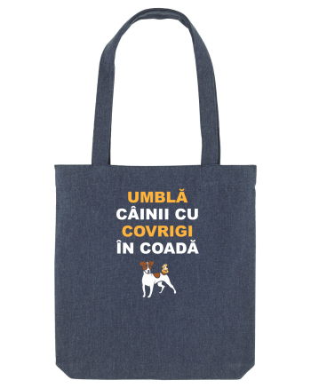 UMBLA CAINII CU COVRIGI IN COADA Midnight Blue