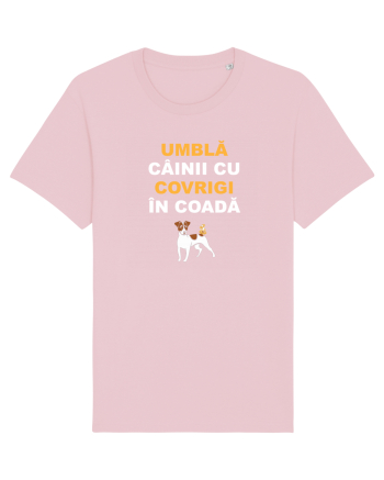 UMBLA CAINII CU COVRIGI IN COADA Cotton Pink