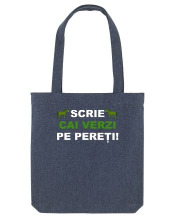 SCRIE CAI VERZI PE PERETI Midnight Blue