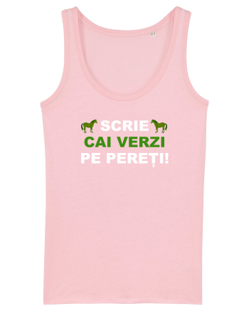 SCRIE CAI VERZI PE PERETI Cotton Pink