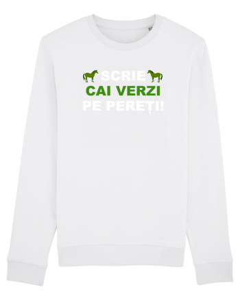 SCRIE CAI VERZI PE PERETI White