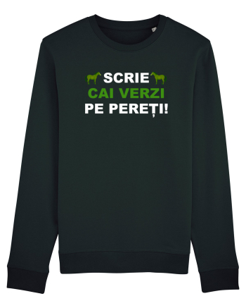SCRIE CAI VERZI PE PERETI Black