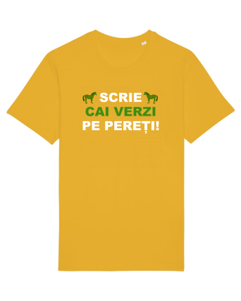SCRIE CAI VERZI PE PERETI Spectra Yellow