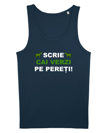 SCRIE CAI VERZI PE PERETI Navy