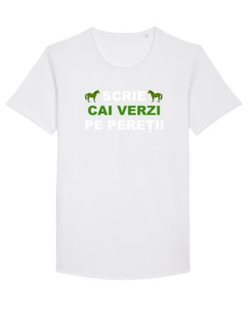 SCRIE CAI VERZI PE PERETI White