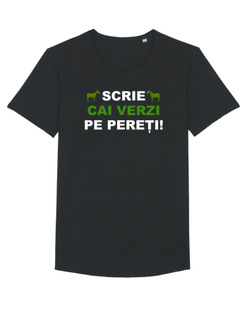 SCRIE CAI VERZI PE PERETI Black