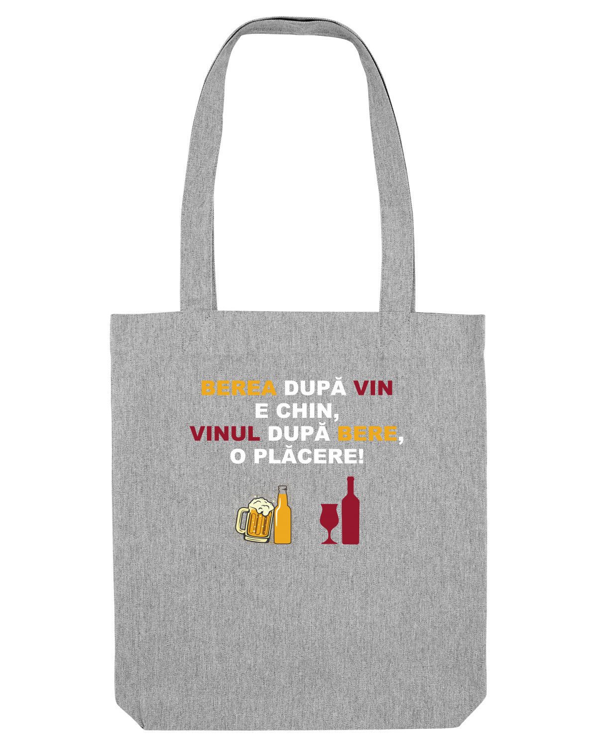 Sacoșă textilă Heather Grey