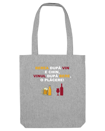 BEREA DUPA VIN E CHIN Heather Grey