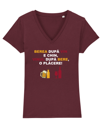 BEREA DUPA VIN E CHIN Burgundy