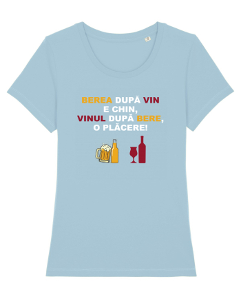 BEREA DUPA VIN E CHIN Sky Blue