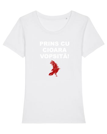 PRINS CU CIOARA VOPSITA White