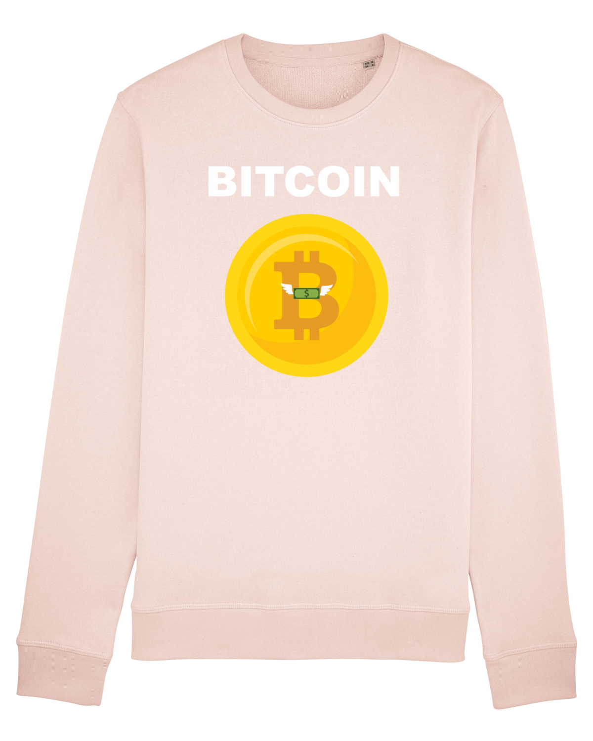 Bluză mânecă lungă Unisex Rise Candy Pink