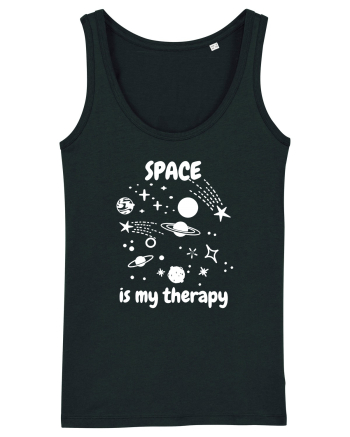 Space Is My Therapy Black
