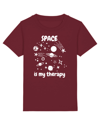Space Is My Therapy Burgundy