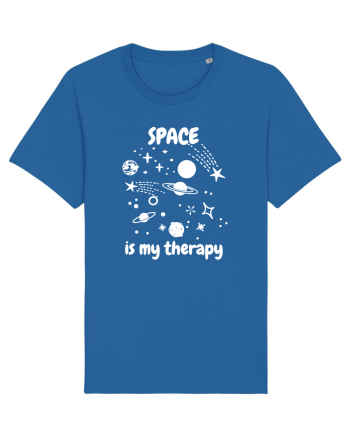 Space Is My Therapy Royal Blue