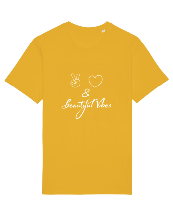 Love Peace & Beautiful Vibes Spectra Yellow