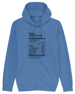 Planet Earth Nutritional Facts Hanorac cu fermoar Unisex Connector
