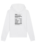 Planet Earth Nutritional Facts Hanorac Unisex Drummer