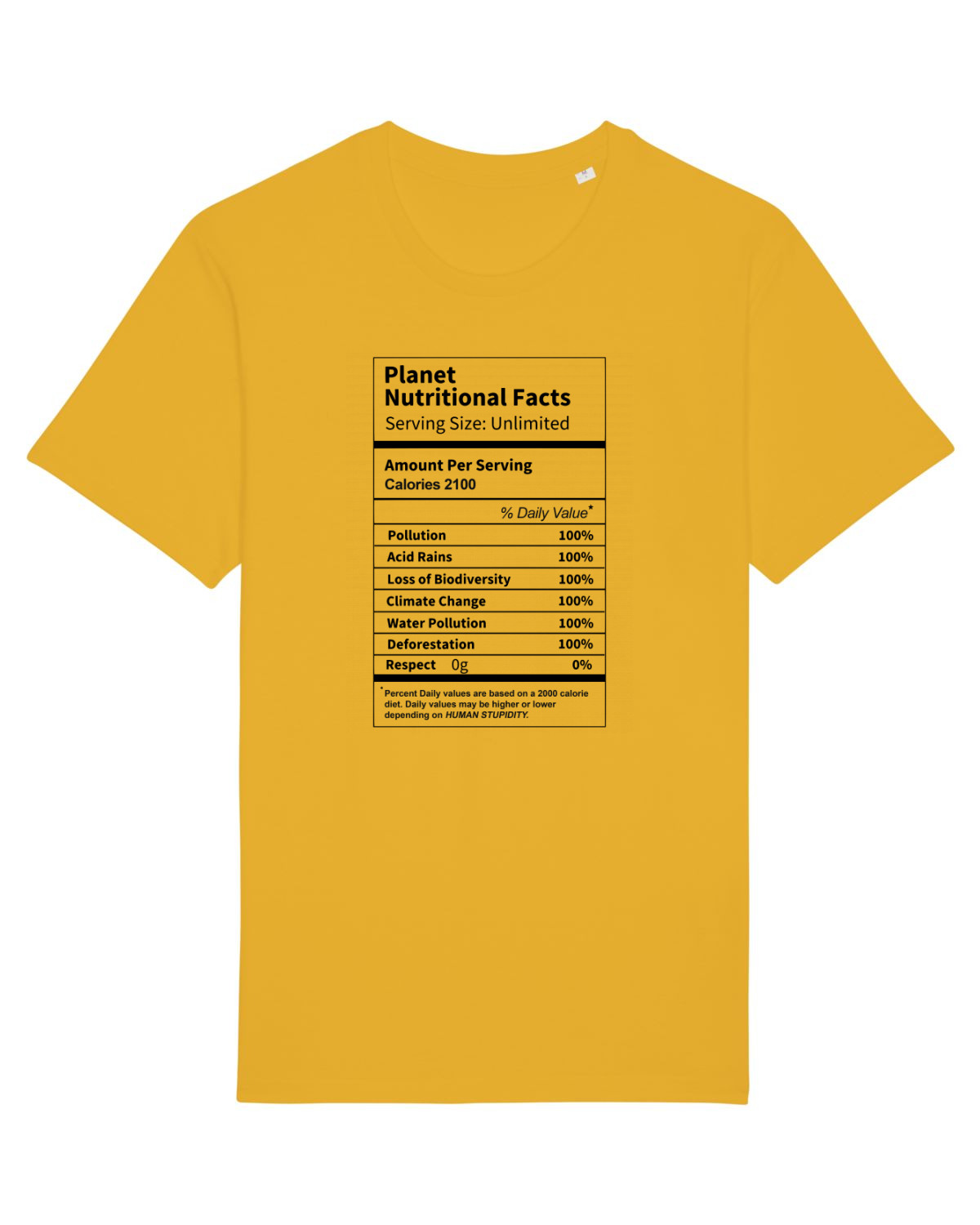 Tricou mânecă scurtă Unisex Rocker Spectra Yellow