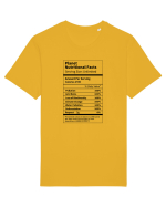Planet Earth Nutritional Facts Tricou mânecă scurtă Unisex Rocker