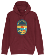 I'd Rather Be At The Beach  Hanorac cu fermoar Unisex Connector