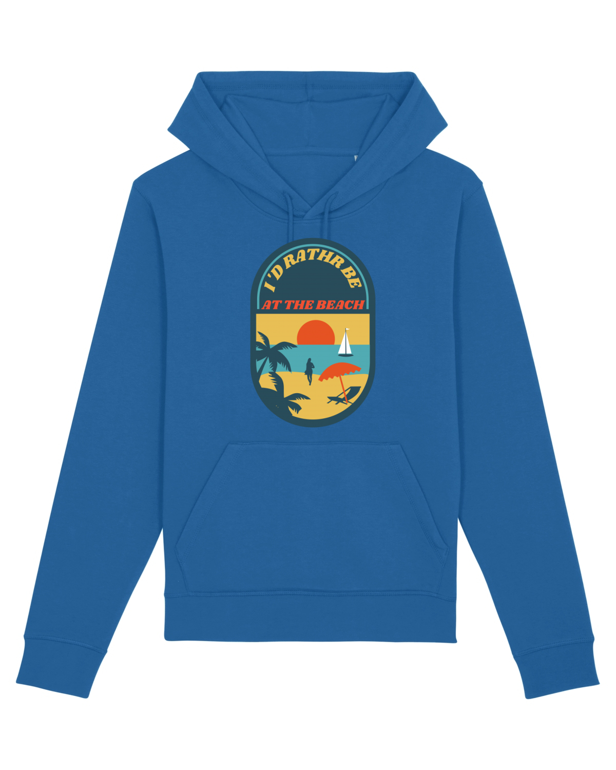 Hanorac Unisex Drummer Royal Blue