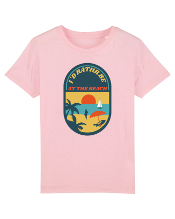 I'd Rather Be At The Beach  Cotton Pink