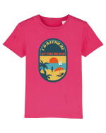 I'd Rather Be At The Beach  Tricou mânecă scurtă  Copii Mini Creator