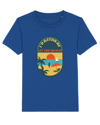 I'd Rather Be At The Beach  Majorelle Blue