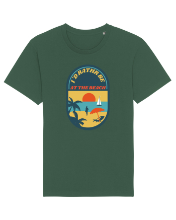 I'd Rather Be At The Beach  Bottle Green