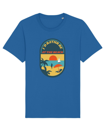 I'd Rather Be At The Beach  Royal Blue