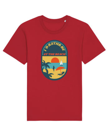 I'd Rather Be At The Beach  Red