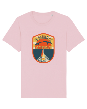 I'd Rather Be At The Beach  Cotton Pink
