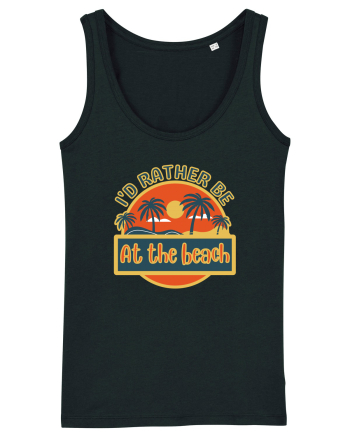 I'd Rather Be At The Beach  Black