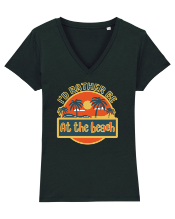 I'd Rather Be At The Beach  Black