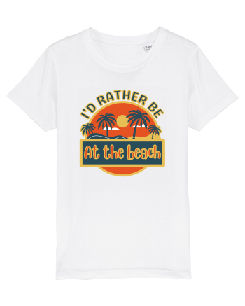 I'd Rather Be At The Beach  White