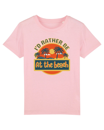 I'd Rather Be At The Beach  Cotton Pink