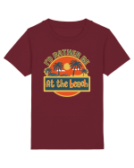 I'd Rather Be At The Beach  Tricou mânecă scurtă  Copii Mini Creator