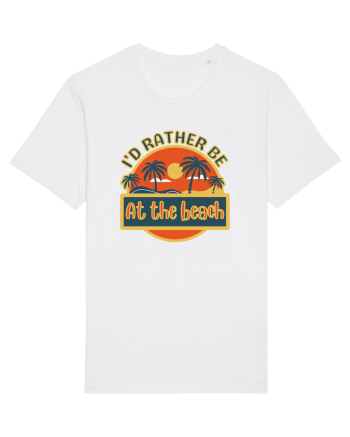 I'd Rather Be At The Beach  White