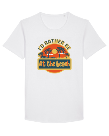 I'd Rather Be At The Beach  White
