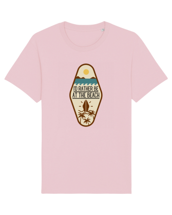 I'd Rather Be At The Beach  Cotton Pink
