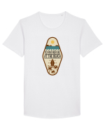 I'd Rather Be At The Beach  Tricou mânecă scurtă guler larg Bărbat Skater