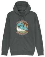 I'd Rather Be At The Beach  Hanorac cu fermoar Unisex Connector