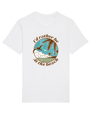 I'd Rather Be At The Beach  White