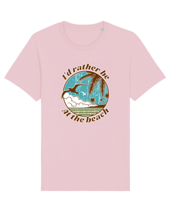 I'd Rather Be At The Beach  Cotton Pink