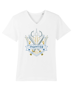 Neon FIGHTER Tricou mânecă scurtă guler V Bărbat Presenter