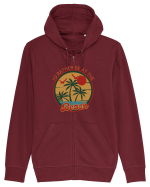 I'd Rather Be At The Beach  Hanorac cu fermoar Unisex Connector