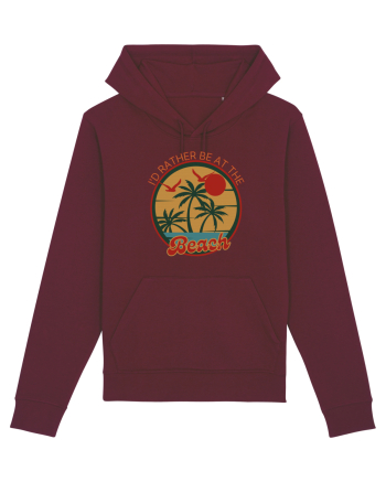 I'd Rather Be At The Beach  Burgundy